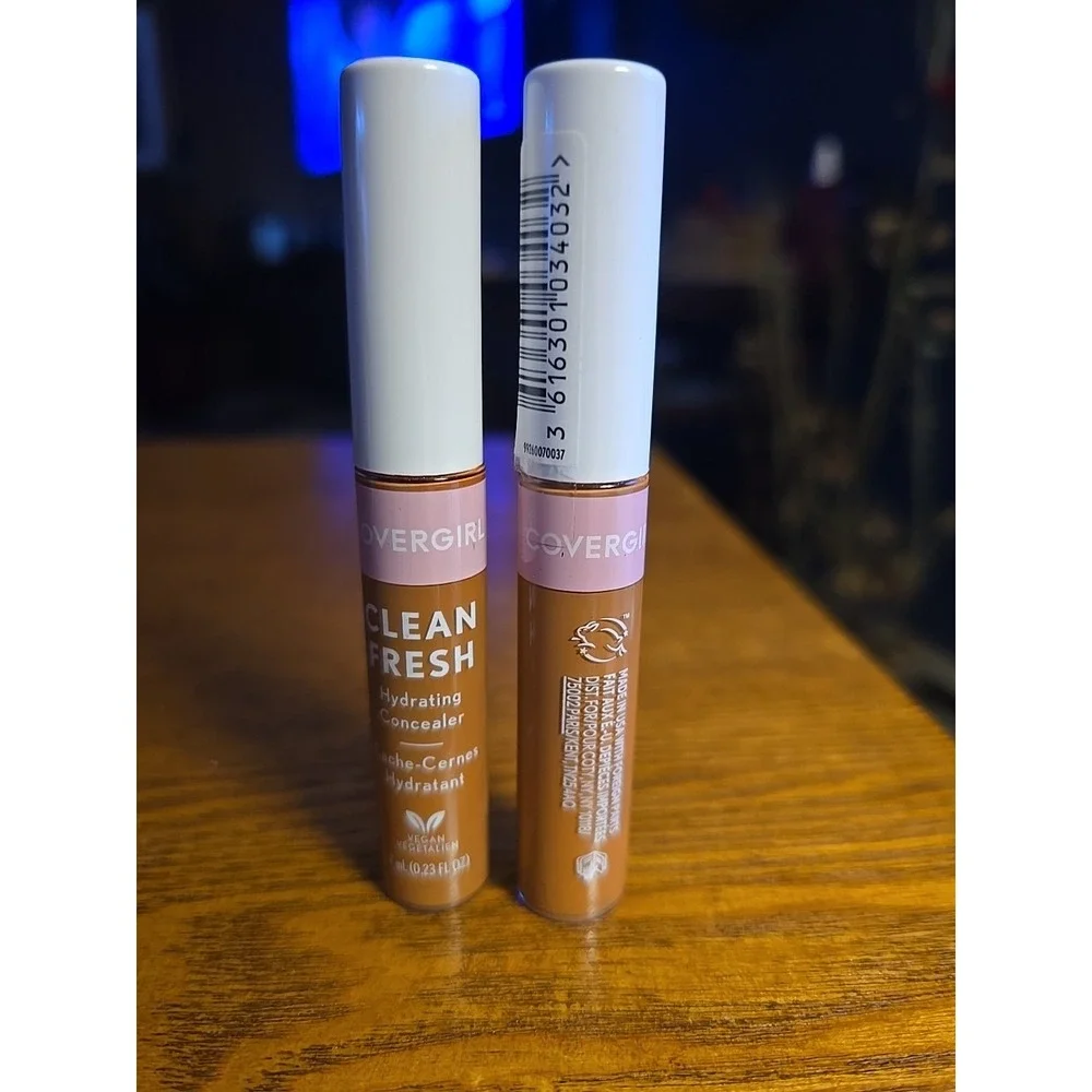 COVERGIRL Clean Fresh Hydrating Concealer (7ml/0.23 fl oz)~#430 Deep Dark 2 Pack